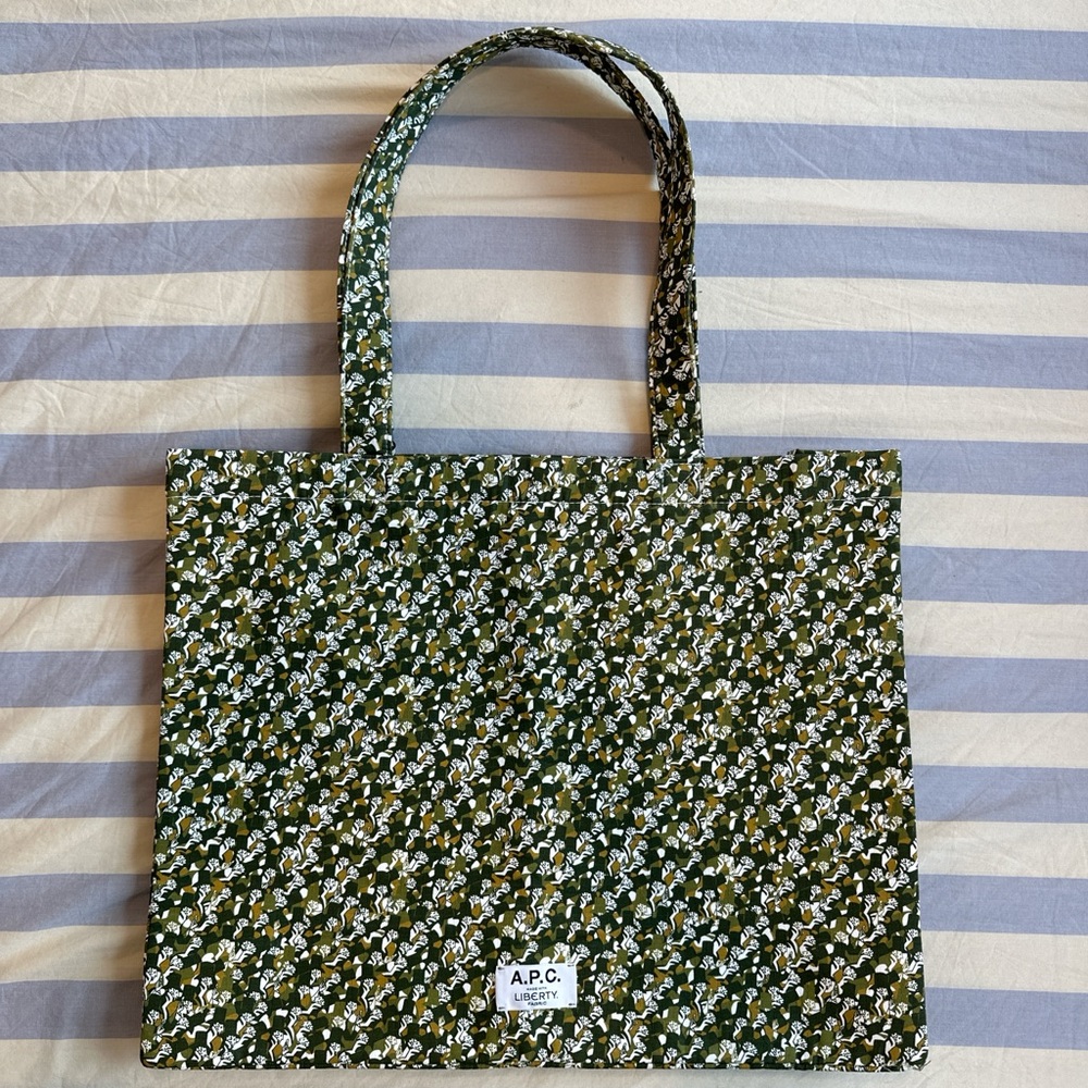 A.P.C. X Liberty London tote bag